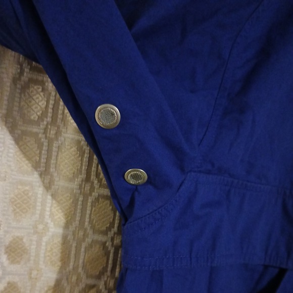 Vintage Chaps Ralph Lauren Anorak Mens L blue  1/2 Zip Windbreaker Pullover Y2K - Picture 11 of 16